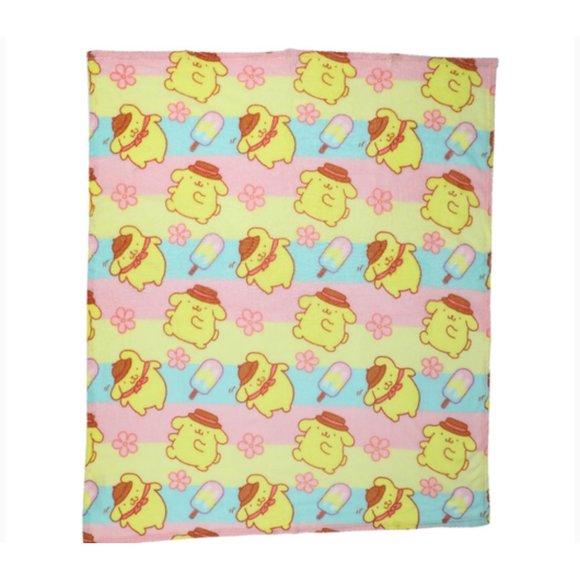 NEW! Pompompurin Silk Touch Blanket 40in x 50in! - Picture 2 of 3
